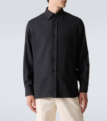 Virgin wool shirt | Rubinacci
