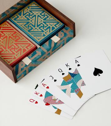 x Fortuny set of two playing card decks | L'Objet