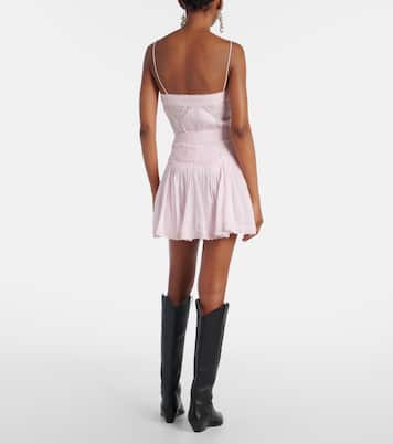 Minirock aus Baumwolle mit Spitze | Marant Etoile