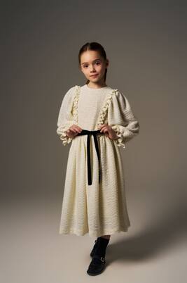 Chalin belted shirred dress | C'era Una Volta