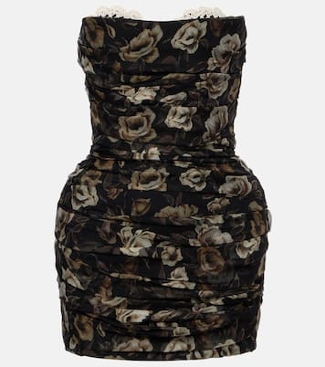 Robe en soie à fleurs | Magda Butrym