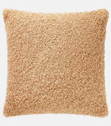 Wild Cats wool cushion  | Versace Home