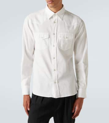 Chemise en popeline de coton | Tom Ford