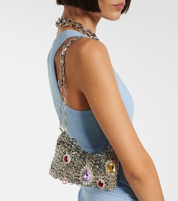 1969 Nano embellished shoulder bag | Rabanne