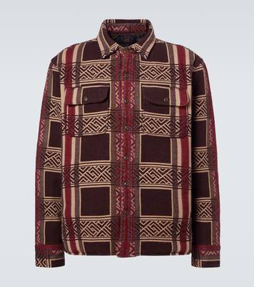 Hemdjacke aus Baumwoll-Jacquard | RRL
