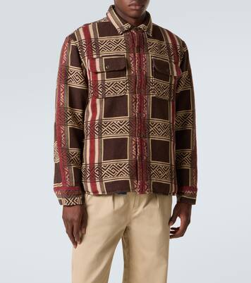 Hemdjacke aus Baumwoll-Jacquard | RRL