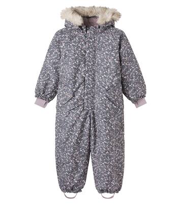 Moe floral snowsuit | Wheat