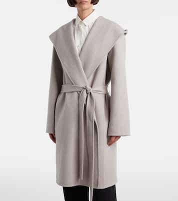 Cicero cashmere wrap coat | The Row