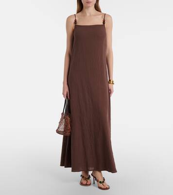Laura cotton gauze maxi dress | Staud