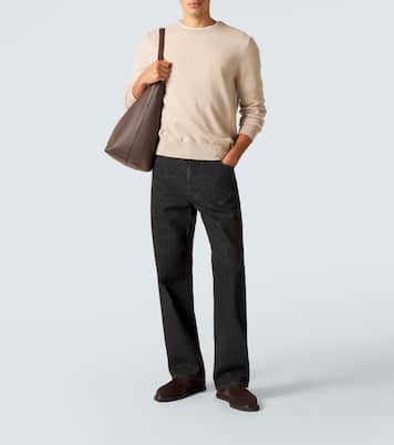 Parker suede slip-on shoes | The Row