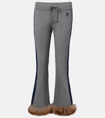 Pantalon capri à taille basse en coton | Balenciaga