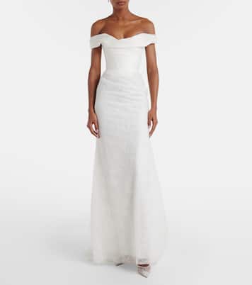 Escarpins Miss Z Degrastrass Perla 100 en résille | Christian Louboutin