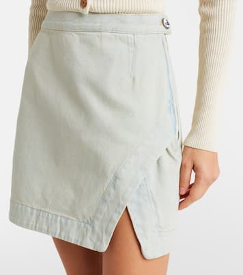 Rita faded denim miniskirt | Vivienne Westwood