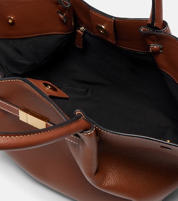 New York Midi leather tote bag | DeMellier