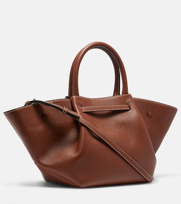 New York Midi leather tote bag | DeMellier