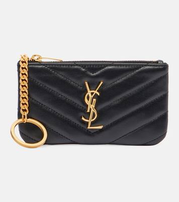 Cassandre matelassé leather pouch | Saint Laurent