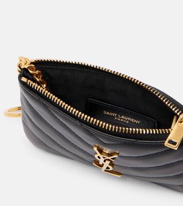 Cassandre matelassé leather pouch | Saint Laurent