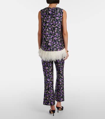 Gerade Cropped-Hose 24/7 Honeysuckle | La DoubleJ