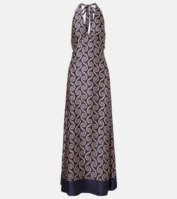 Bedrucktes Maxikleid Elidia aus Satin | Faithfull