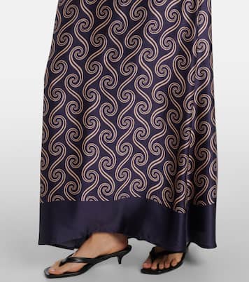 Bedrucktes Maxikleid Elidia aus Satin | Faithfull
