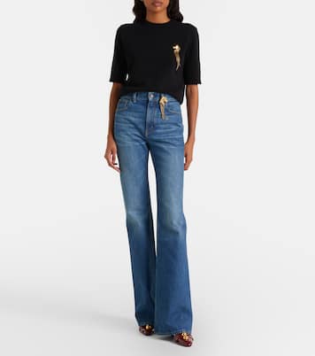 Verzierter Pullover aus Wolle und Kaschmir | Chloé