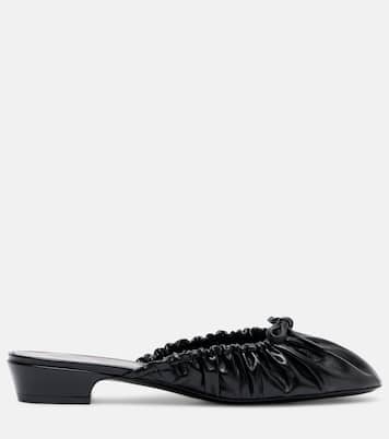 Mules Gather Around en cuir | Herbert Levine