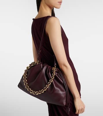 Schultertasche Flamenco Large aus Leder | Loewe