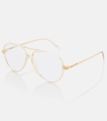 Ultralight V VLogo aviator glasses | Valentino