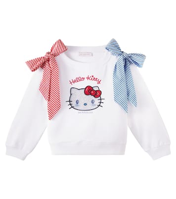 X Hello Kitty Sweatshirt aus einem Baumwollgemisch | Monnalisa