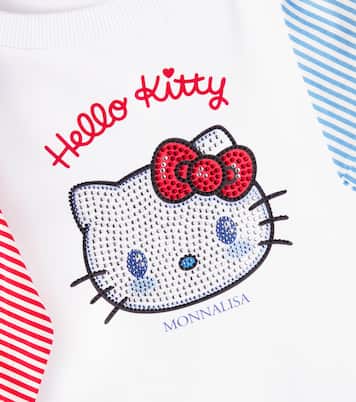 X Hello Kitty Sweatshirt aus einem Baumwollgemisch | Monnalisa