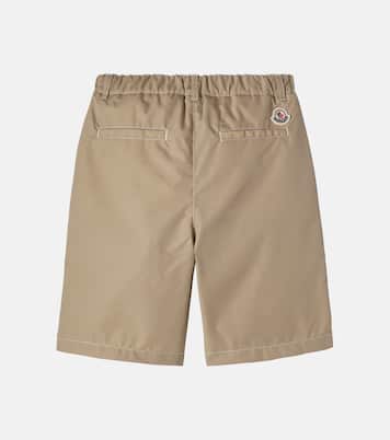 Shorts in misto cotone | Moncler Enfant