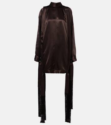 Minikleid aus Satin | Ferragamo