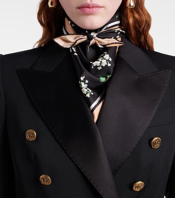 Tuch aus Seiden-Twill | Dolce&Gabbana