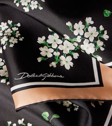 Tuch aus Seiden-Twill | Dolce&Gabbana