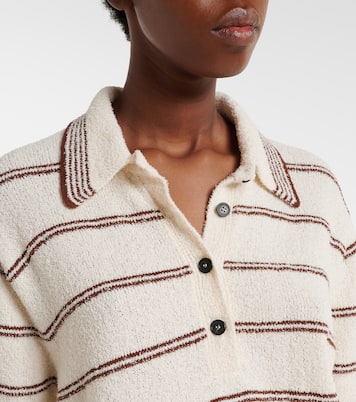 Polo en mezcla de algodón a rayas | Róhe