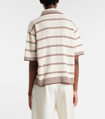 Polo en mezcla de algodón a rayas | Róhe