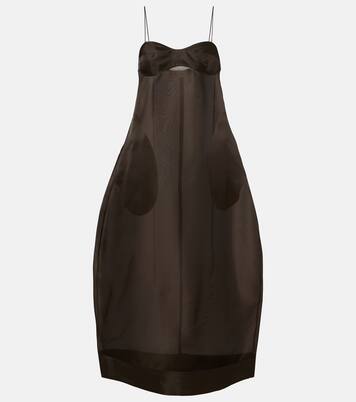 Silk organza midi dress | Róhe