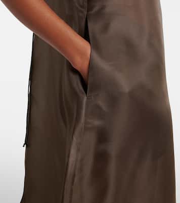 Silk organza midi dress | Róhe