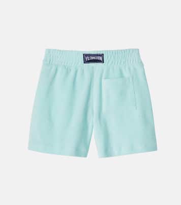 Embroidered cotton terry shorts | Vilebrequin Kids