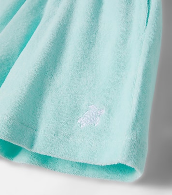 Embroidered cotton terry shorts | Vilebrequin Kids