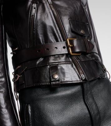 Bikerjacke aus Leder | Saint Laurent