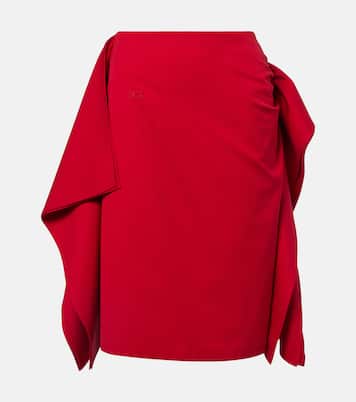 Midirock aus Gabardine | Loewe