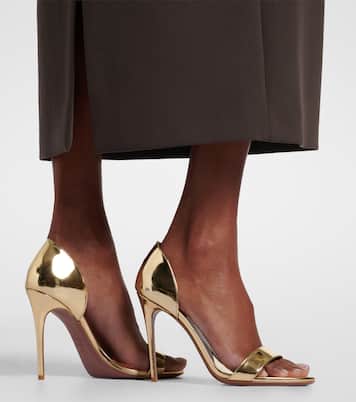 Sandales Vera en cuir à effet miroir | Paris Texas