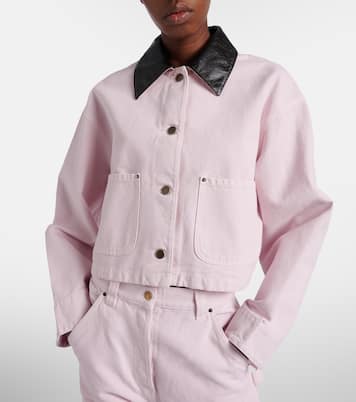 Chaqueta de lona de algodón | Prada