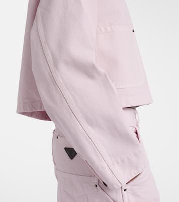 Chaqueta de lona de algodón | Prada