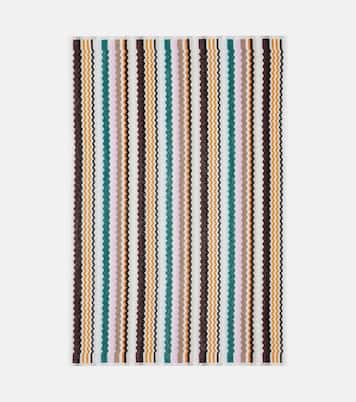 Aura Zigzag set of 2 cotton towels | Missoni