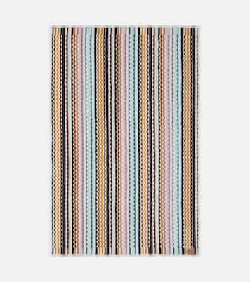Aura Zigzag set of 2 cotton towels | Missoni