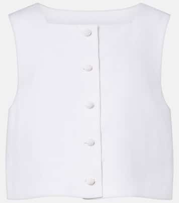 Rio linen crop top | Posse