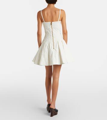 Minikleid aus Denim | Balmain
