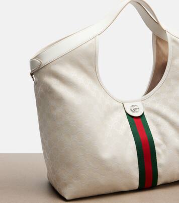 Tote Bag Gucci Giglio GG aus Canvas | Gucci